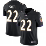 Nike Baltimore Ravens #22 Jimmy Smith Black Alternate Men's Stitched NFL Vapor Untouchable Limited Jersey