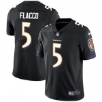 Nike Baltimore Ravens #5 Joe Flacco Black Alternate Men's Stitched NFL Vapor Untouchable Limited Jersey