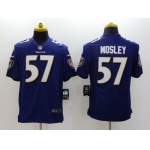 Nike Baltimore Ravens #57 C.J. Mosley 2013 Purple Limited Jersey