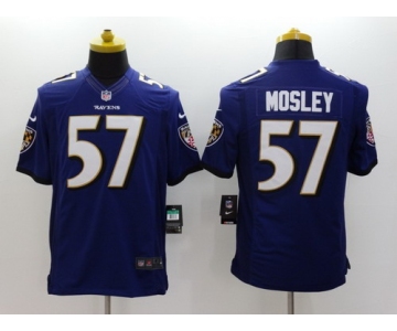 Nike Baltimore Ravens #57 C.J. Mosley 2013 Purple Limited Jersey