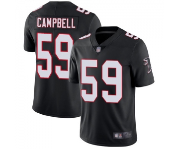 Falcons #59 De'Vondre Campbell Black Alternate Men's Stitched Football Vapor Untouchable Limited Jersey