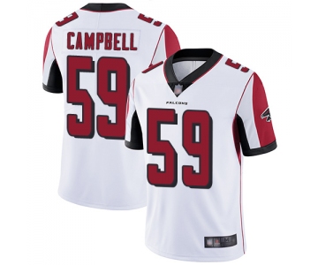 Falcons #59 De'Vondre Campbell White Men's Stitched Football Vapor Untouchable Limited Jersey