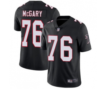Falcons #76 Kaleb McGary Black Alternate Men's Stitched Football Vapor Untouchable Limited Jersey