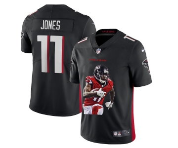 Men's Atlanta Falcons #11 Julio Jones Black Player Portrait Edition 2020 Vapor Untouchable Stitched NFL Nike Limited Jersey