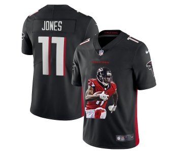 Men's Atlanta Falcons #11 Julio Jones White Player Portrait Edition 2020 Vapor Untouchable Stitched NFL Nike Limited Jersey