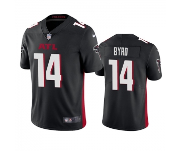 Men's Atlanta Falcons #14 Damiere Byrd Black Vapor Untouchable Stitched Football Jersey