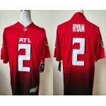 Men's Atlanta Falcons #2 Matt Ryan Red 2020 NEW Vapor Untouchable Stitched NFL Nike Limited Jersey