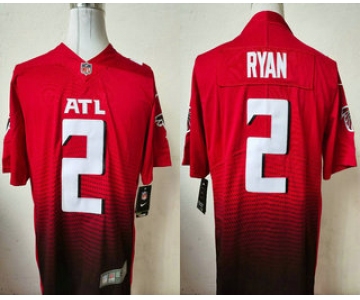 Men's Atlanta Falcons #2 Matt Ryan Red 2020 NEW Vapor Untouchable Stitched NFL Nike Limited Jersey