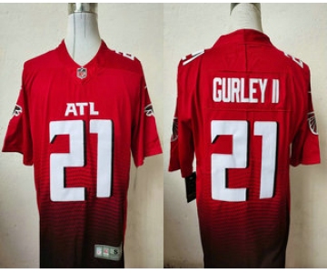 Men's Atlanta Falcons #21 Todd Gurley II Red 2020 NEW Vapor Untouchable Stitched NFL Nike Limited Jersey