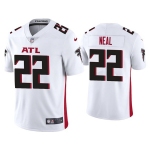 Men's Atlanta Falcons #22 Keanu Neal White New Vapor Untouchable Limited Nike Jersey