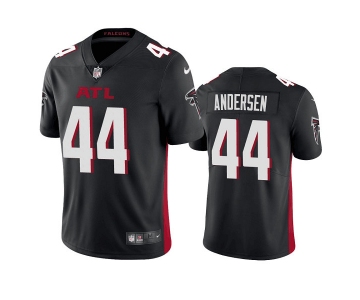 Men's Atlanta Falcons #44 Troy Andersen Black Draft Vapor Untouchable Limited Stitched Jersey