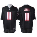 Nike Atlanta Falcons #11 Julio Jones Black Limited Jersey