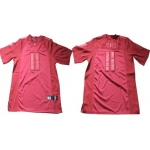 Nike Atlanta Falcons #11 Julio Jones Drenched Limited Red Jersey