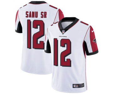 Nike Atlanta Falcons #12 Mohamed Sanu Sr White Men's Stitched NFL Vapor Untouchable Limited Jersey