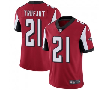 Nike Atlanta Falcons #21 Desmond Trufant Red Team Color Men's Stitched NFL Vapor Untouchable Limited Jersey