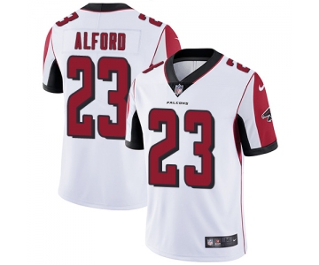 Nike Atlanta Falcons #23 Robert Alford White Men's Stitched NFL Vapor Untouchable Limited Jersey
