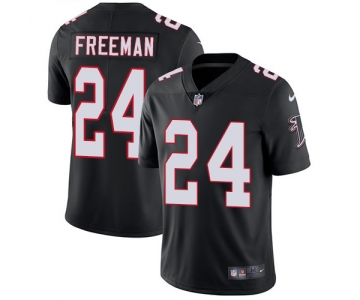 Nike Atlanta Falcons #24 Devonta Freeman Black Alternate Men's Stitched NFL Vapor Untouchable Limited Jersey