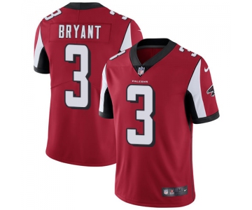 Nike Atlanta Falcons #3 Matt Bryant Red Team Color Men's Stitched NFL Vapor Untouchable Limited Jersey