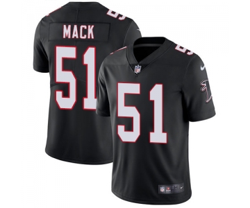 Nike Atlanta Falcons #51 Alex Mack Black Alternate Men's Stitched NFL Vapor Untouchable Limited Jersey