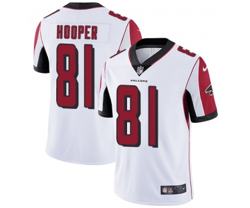 Nike Atlanta Falcons #81 Austin Hooper White Men's Stitched NFL Vapor Untouchable Limited Jersey