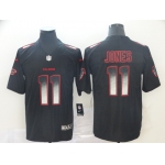 Nike Falcons 11 Julio Jones Black Arch Smoke Vapor Untouchable Limited Jersey