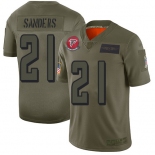 Nike Falcons #21 Deion Sanders Camo Men's Stitched NFL Limited 2019 Salute To Service Jersey
