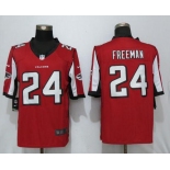 Nike Falcons #24 Devonta Freeman Red Team Color Men's Stitched NFL Limited Jersey