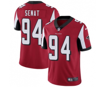 Nike Falcons #94 Deadrin Senat Red Team Color Men's Stitched NFL Vapor Untouchable Limited Jersey