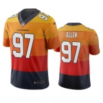 Arizona Cardinals #97 Zach Allen Sunset Orange Vapor Limited City Edition NFL Jersey