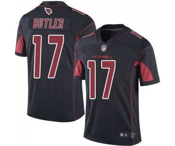 Cardinals #17 Hakeem Butler Black Men's Stitched Football Limited Rush Jersey
