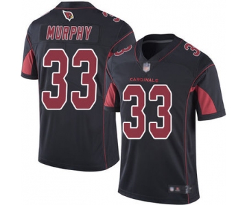 Cardinals #33 Byron Murphy Black Men's Stitched Football Limited Rush Jersey