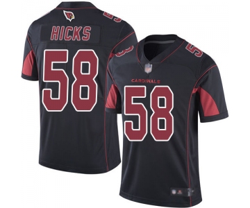Cardinals #58 Jordan Hicks Black Men's Stitched Football Limited Rush Jersey