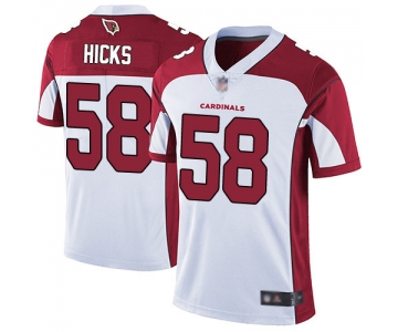 Cardinals #58 Jordan Hicks White Men's Stitched Football Vapor Untouchable Limited Jersey