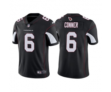 Men's Arizona Cardinals #6 James Conner Vapor Limited Black Jersey