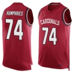 Men's Arizona Cardinals #74 D.J. Humphries Red Hot Pressing Player Name & Number Nike NFL Tank Top Jersey