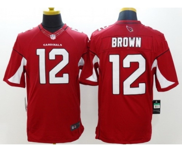 Nike Arizona Cardinals #12 John Brown Red Limited Jersey