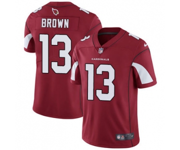 Nike Arizona Cardinals #13 Jaron Brown Red Team Color Men's Stitched NFL Vapor Untouchable Limited Jersey