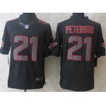 Nike Arizona Cardinals #21 Patrick Peterson Black Impact Limited Jersey