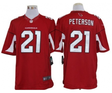 Nike Arizona Cardinals #21 Patrick Peterson Red Limited Jersey