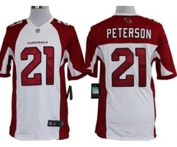 Nike Arizona Cardinals #21 Patrick Peterson White Limited Jersey