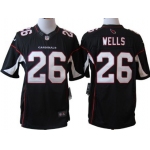 Nike Arizona Cardinals #26 Chris Wells Black Limited Jersey