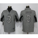 Nike Arizona Cardinals #3 Josh Rosen Gray Gridiron Gray Vapor Untouchable Limited Jersey