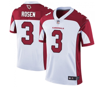 Nike Arizona Cardinals #3 Josh Rosen White Men's Stitched NFL Vapor Untouchable Limited Jersey