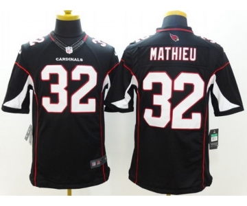 Nike Arizona Cardinals #32 Tyrann Mathieu Black Limited Jersey