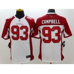 Nike Arizona Cardinals #93 Calais Campbell White Limited Jersey