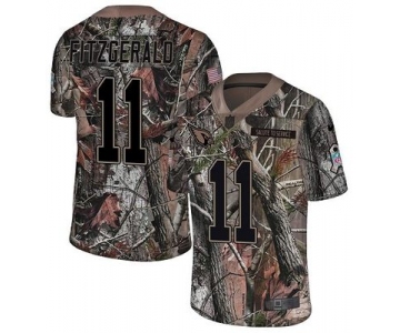 Nike Cardinals #11 Larry Fitzgerald Camo Men's Stitched NFL Limited Rush Realtree Jersey