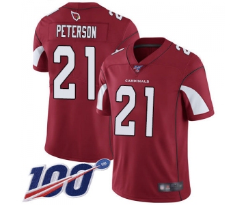 Nike Cardinals #21 Patrick Peterson Red Team Color Men's Stitched NFL 100th Season Vapor Limited Jersey