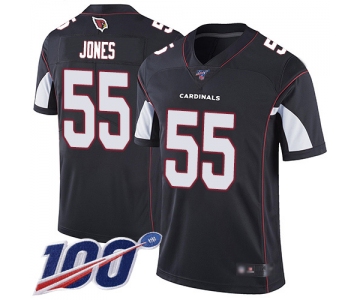 Nike Cardinals #55 Chandler Jones Black Alternate Men's Stitched NFL 100th Season Vapor Limited Jersey
