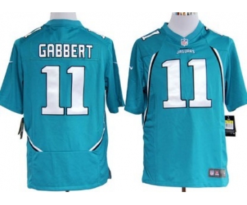 Nike Jacksonville Jaguars #11 Blaine Gabbert Green Game Jersey