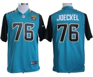 Nike Jacksonville Jaguars #76 Luke Joeckel 2013 Green Game Jersey